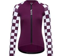 GOREWEAR Maillot Manga Larga Torrent Mujer, Process Purple / White, 40