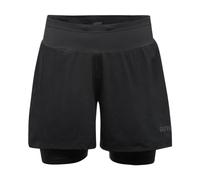 GOREWEAR Shorts 2in1 R5 Mujer, Black, S