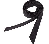 GORGECRAFT 1.82m Abrigo de Plumón Cinturón de Cinta Cinturón de Abrigo de Plumón Negro Brillante Cinturones de Tela de Algodón Faja Larga Acolchada Banda de Cintura Túnica Faja Decoración Nudo