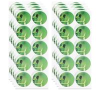 GORGECRAFT 100 etiqueta Autoadhesiva Verde para Macetas Redonda Despegable Y Pegable Sistema de Cultivo Hidropónico Etiquetas Adhesivas de Papel Plántulas Marcar Plantas Comprender Su Crecimiento