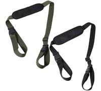 GORGECRAFT 2 Correa de Transporte para Silla Ajustable para Playa Mochila Correas de Hombro Antideslizantes de Repuesto Universales para Bicicletas Plegables Scooters Camping Mochileros 106-176cm