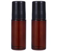 GORGECRAFT 2 Frasco Roll-On de Vidrio Recargable de 30 ml para Aceites Esenciales. Envases Vacíos para Desodorante Roll-On. para Aceites Fragancias Perfumes Productos para el Cuidado de la Piel.