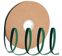 GORGECRAFT, 20 Yarda, Cinta de Terciopelo, Envoltura de Regalo Vintage, Cinta Flocada para el Pelo, Clip para Lazo, Accesorio, Decoración de Boda, Artesanía DIY, Verde Oscuro