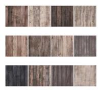 GORGECRAFT 24 Hoja de 12 Estilos de Papel para Álbum de Recortes con Textura de Madera 15.2cm Decorativo Vintage para Impresión Cartulina Suministros para Hacer Tarjetas Álbumes Decoupage Origami