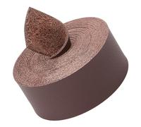 GORGECRAFT 2m*25mm*1.2mm Tiras de Cuero de Plena Flor Cordones de Cuero Planos Largos Hilos de Correa de Cuero de Imitación de Una Sola Cara para Manualidades Fabricación de Joyas, Coco Marrón