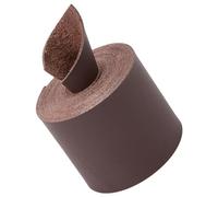 GORGECRAFT 2m*50mm*1.2mm Cordón de Cuero Plano Tiras de Cuero de Granos Correa de Cuero de Imitación de Una Cara Hilos Cuerda para Fabricación de Joyas Cinturones Manijas de Muebles, Coco Marrón