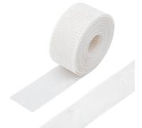GORGECRAFT 31mmx4m Cinta de Dobladillo de Espiga de Pescado Coser Guía de Dobladillo Rollos de Forro de Borde Que Se Desenrollan Sobre Tela de Cinta de Dobladillo de Espiga Dobladillos Curvos Vestidos