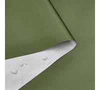 GORGECRAFT 3x1.5m Tela Oxford Impermeable de 210 Denier Lona Repelente Al Agua Tejido Cordura con Respaldo de PU para Proyectos de Interior Y Exterior Tapicería del Hogar Toldo Sunbrella Verde