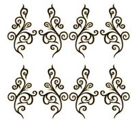 GORGECRAFT 5 par de Apliques de Bordado de Flores con Adornos Dorados Purpurina Estilo Étnico Parche para Coser Y Planchar Apliques Bordados Florales para Vestido de Boda Decoración de Ropa Negro