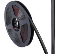 GORGECRAFT 6m*10mm Tira de Calafateo Impermeable Autoadhesiva Negra para Ducha Bañera Inodoro Cinta para Sellar Juntas Moldura Tira de Borde Cinta de Sellado para Muebles Estufa Fregadero Baño