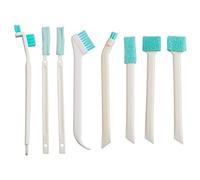 GORGECRAFT 8PCS Cepillos de Limpieza Pequeños Cepillo para Orificios de Grietas Detalle Profundo Tapas de Botellas Limpiador Cepillo Detalle Juego de Herramientas de Limpieza de Grietas para Agujeros