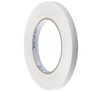 GORGECRAFT Cinta Adhesiva Blanca de 20 m X 10mm Reparación de Telas de Encuadernación Cinta Aislante Tela Sellado de Costuras de Libros de Biblioteca Kit de Reparación de Encuadernadores Bisagras Sofá
