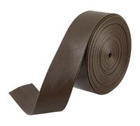 GORGECRAFT Cinta de Cuero Sintético 5m*30mm*1mm Tiras Plegables de Cuero Sintético con Grano de Piel de Cordero Hilo Trenzado Suave para Pulseras Cinturones Llaveros Fabricación de Joyas Manualidades