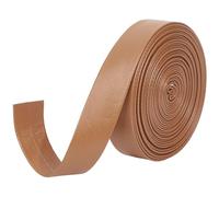 GORGECRAFT Cinta de Cuero Sintético 5mx20mmx1mm Tiras de Cuero Sintético Plegables Correa de Cuero Sintético con Textura de Piel de Cordero Cordón de Cuero Plano para Manualidades de Costura Perú