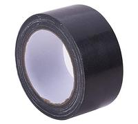 GORGECRAFT Cinta de Encuadernación de 2 pulgada X 21 yardas Cinta de Reparación de Libros de Tela de Bisagras de la Biblioteca Safe Cloth Cinta Artesanal Sin Ácido para de Sofá Articulado, Negro