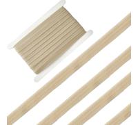 GORGECRAFT Cinta Elástica de Silicona de 10 Yarda X 15mm Banda Elástica de Silicona Antideslizante con Correa Elástica de Goma de 5 mm Cinturón para Manualidades Ropa Interior Sujetador Diadema