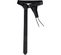 GORGECRAFT Cinturón con Funda para Espada de Piel Sintética Negra Estilo Medieval Retro Ajustable para Cintura Funda Protectora para Daga con Hebilla En el Hombro Y En la Espalda Disfraz de Cosplay