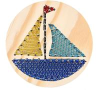 GORGECRAFT Kit de Arte de Cuerdas de Velero Cupcakes Todos Necesarios Marco para Manualidades Proyectos de Arte Manualidades Decoraciones de Pared para el Hogar Pared para Guardería