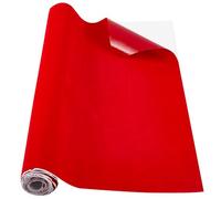 GORGECRAFT Lámina de Tela Autoadhesiva de Terciopelo de 3mX45cm Revestimiento de Terciopelo Autoadhesivo Revestimiento de Terciopelo Rojo Suave para Cajones Rollo Adhesivo Despegar Y Pegar Joyeros