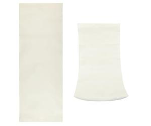 GORGECRAFT Reemplazo de Silla de Playa de Tela de Reparación de Salón Plegable de Lona,Reemplazo de Eslinga Reclinable para Tomar el Sol Jardín Patio(Amarillo Claro),113cmX43cm