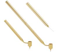 GORGECRAFT Rotulador de Pintura de Línea Fina de Aluminio con Punta de 0.3mm Aplicador de Pintura de Fluido Rotulador de Pintura de Retoque de Precisión para Reparación de Rayones En Automóviles Arte