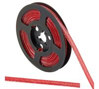 GORGECRAFT Sellador de Techo con Purpurina para Baño Cinta Autoadhesiva Impermeable Flexible para Pared Baño Cocina Estufa Inodoro 3 m X 8mm