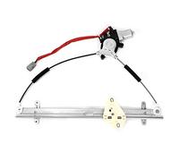 Gorgeri Motor de ventana eléctrica, regulador de elevación de la ventana eléctrica delantera izquierda apto para CRV RD5 RD7 2002-2006