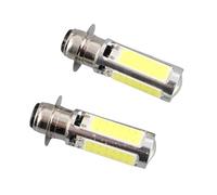 Gorgeri Motorcycel COB LED Faros, 2 piezas 6000K H6M COB LED Motor Bike/ATV Faros antiniebla Bombilla PX15d P15D25-1bombilla de 2 para at