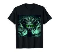 Gorgon Greek Mythology Horror Medusa Folklore Gráfico de miedo Camiseta