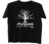 Gorgoroth Norwegian Black Metal Band Under The Sign of Hell T Shirt Black XXL