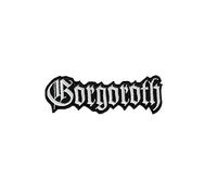 Gorgoroth - Parche de metal negro con 2 parches bordados para planchar, accesorio de recuerdo