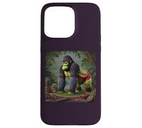Gorila de fruta - Protejamos la fauna, una decisión a la vez Carcasa para iPhone 15 Pro Max