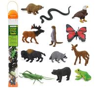 Gorila de Tierras Bajas con Bebé 11.9cm | Figura de Animales de Zoológico | No tóxico y libre de BPA | Apto para Niños de 3+ | Safari Ltd
