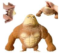 Gorila Juguete Antiestres, Juguete De Gorila para Apretar, Gorila Suave Juguete，Stress Relief Toys For Adults Anxiety Funny, El Alivio del EstréS, Juguetes de Látex Mono Gorila