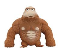 Gorila Juguete Antiestres, Juguetes de Gorila de Mono Látex Súper Elástico y Resistente - Figura Gorilla Antistress Realista para Squeeze, Juguete Terapéutico para Alivio de Tensión en Oficina y Hogar