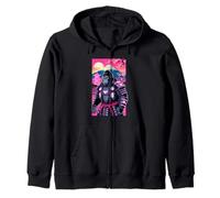 Gorila Samurái Monte Fuji Cerezos Japón Estilo Guerrero Sudadera con Capucha
