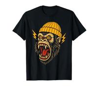 Gorila Tatuaje Vintage Clásico Americano Old School Tatuajes Camiseta gráfica económica