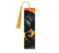 Gorilas and Landscapes - Marcapáginas de madera con impresión de doble cara, accesorios artísticos, regalos de cumpleaños para hombres y mujeres, regalos para amantes de los libros