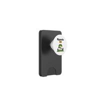 Gorilas de montaña de recuerdo de Uganda en la selva bandera de Uganda PopSockets PopWallet para MagSafe