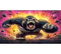 gorilas Rompecabezas Imposible,desafío for Adults Entretenimiento Creativo 1000 Piezas Obra de Arte de Juego de para Adultos, Regalos a Partir de 14 Años 38x26cm/1000pcs