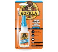 Gorilla Adhesivo Instantáneo Super Fuerte, 15g - con Tapón Antiatasco | Pegamento Universal con Alta Resistencia