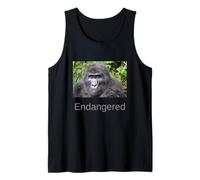 Gorilla Camisa Gorila de montaña en Peligro de extin Camiseta sin Mangas