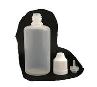 Gorilla Chubby Unicorn - Botellas de LDPE con tapas a prueba de fugas a prueba de niños, dispensador de botellas cuentagotas fácil de apretar para mezclar líquidos, bricolaje, tapas en color aleatorio