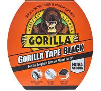 Gorilla Cinta 48mm X 11M Fuerte Negro Ducto Iluminadora Suave Rugoso Celo Rollo