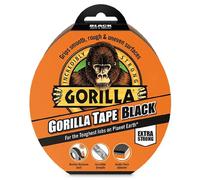Gorilla Cinta 48mm X 32M Fuerte Negro Ducto Americana Extra Largo Celo Rollo DIY
