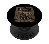Gorilla Constellation Tarot Card Gothic Celestial PopSockets PopGrip Adhesivo