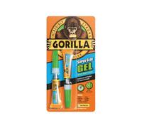 Gorilla Control Gel Fórmula Superpegamento 3g Paquete Doble Tubo Verde GRGSGG23