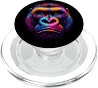 Gorilla Face Primate Animal Salvaje PopSockets PopGrip para MagSafe