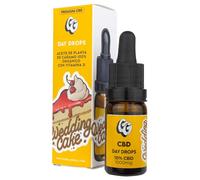 Gorilla Grillz® Aceite CBD 10% con Extracto de Melissa y Vitamina D | 10ml | 1000mg CBD Oil | MCT Oil Vegano | Aceite de Cañamo 100% Orgánico 0% THC | Uso Tópico