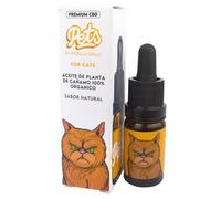 Gorilla Grillz® Aceite CBD 100% Orgánico para Gatos | CBD Oil 3% Natural con Aroma Suave | 300 MG CBD Premium | 10ml | 200 Gotas | Aceite Puro de Máxima Calidad 0% THC | Tranquilizante para Gatos